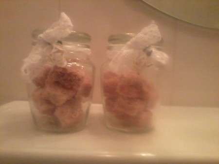 DIY scrub blokjes maken